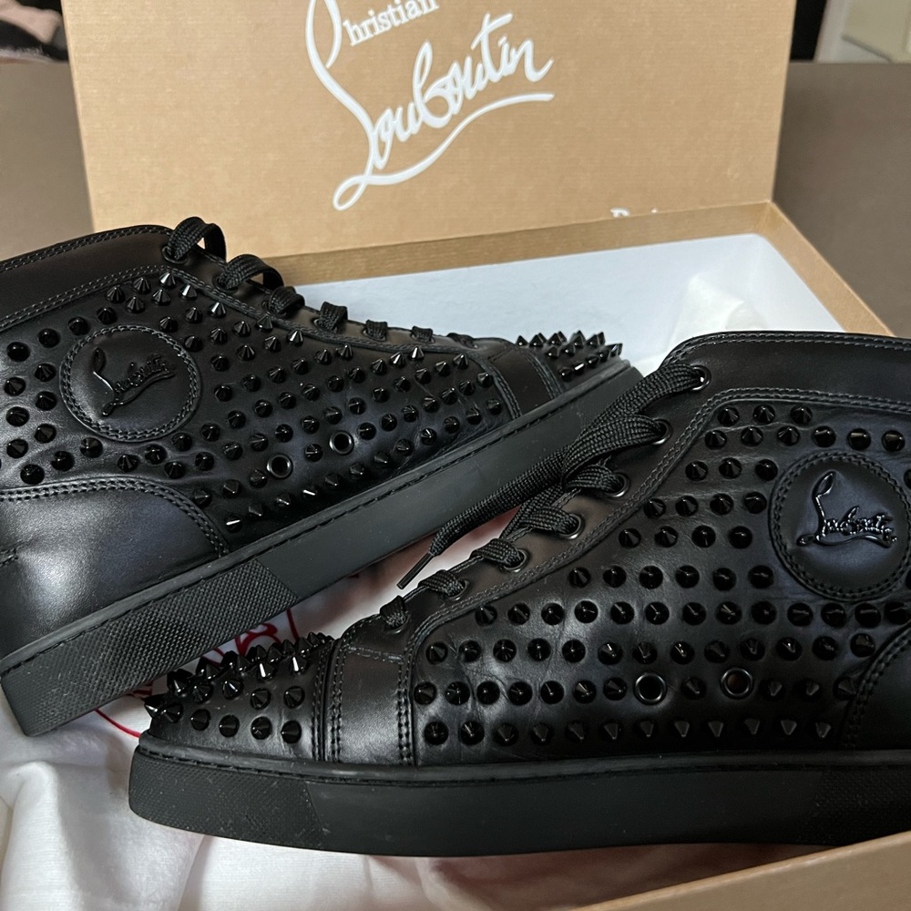 Men’s Christian louboutin spike shoes